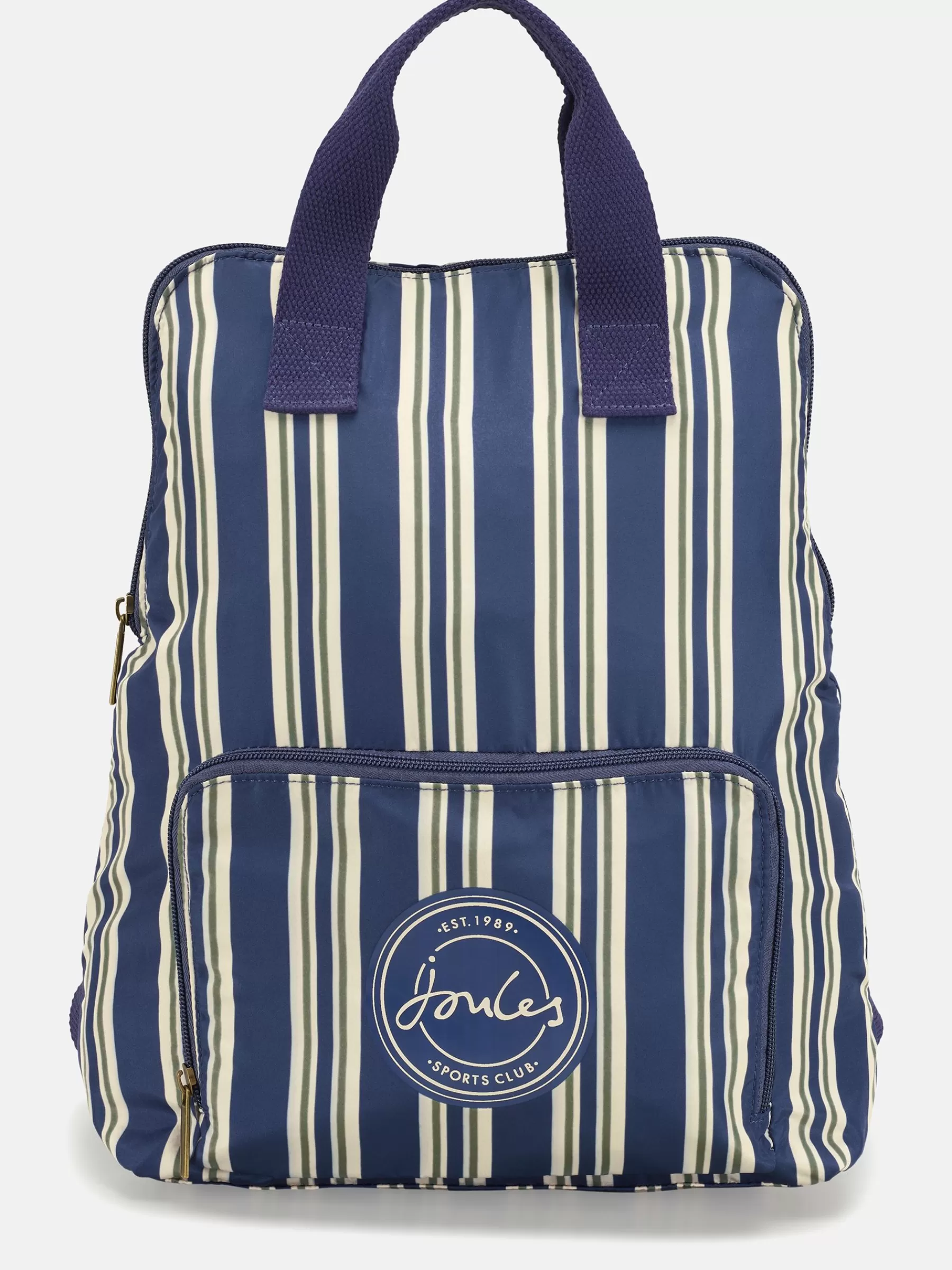 Joules Sport Stripe Packaway Backpack SportStripe Discount