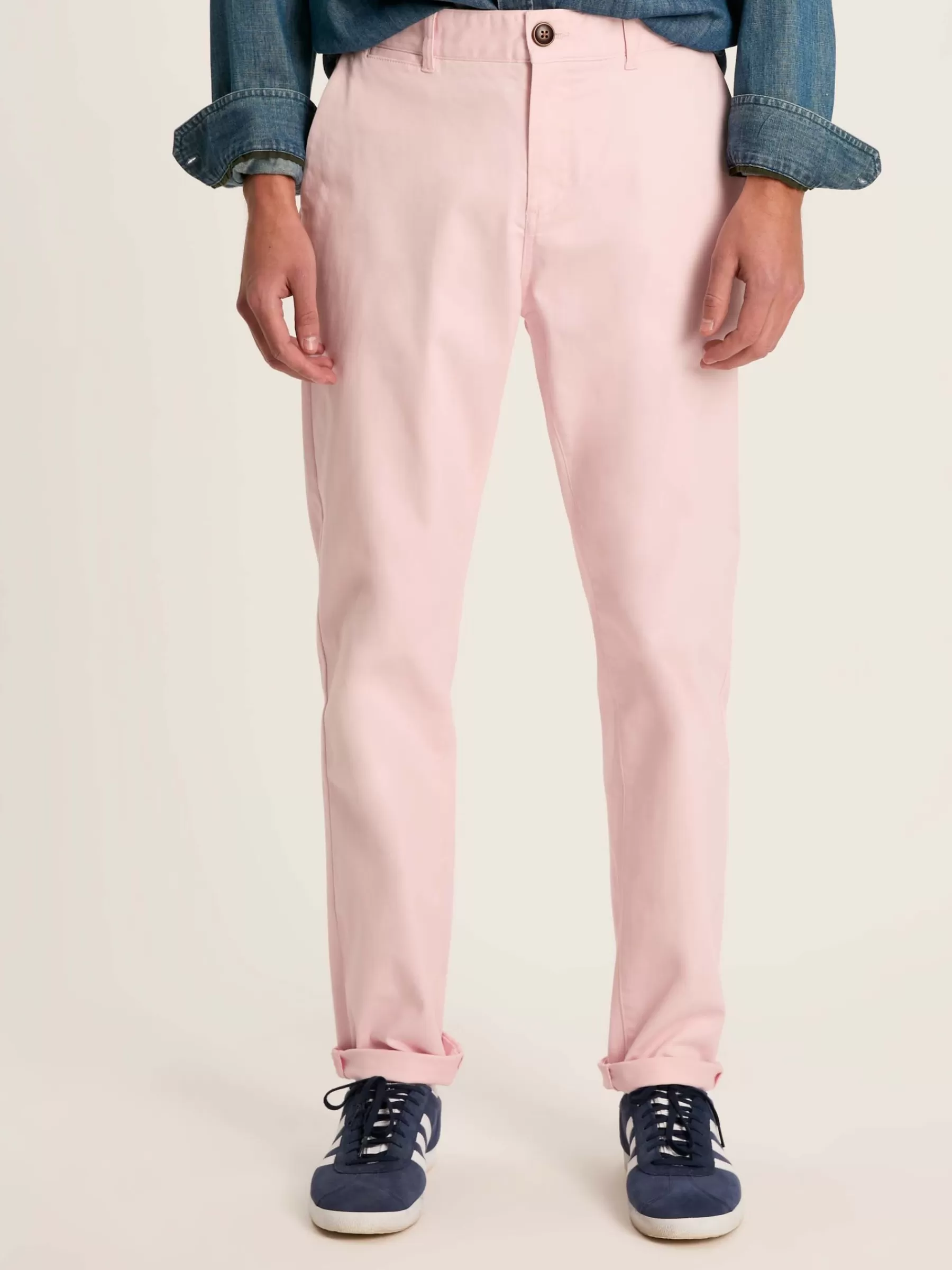 Joules Stamford Light Pink Slim Fit Chinos LightPink Discount