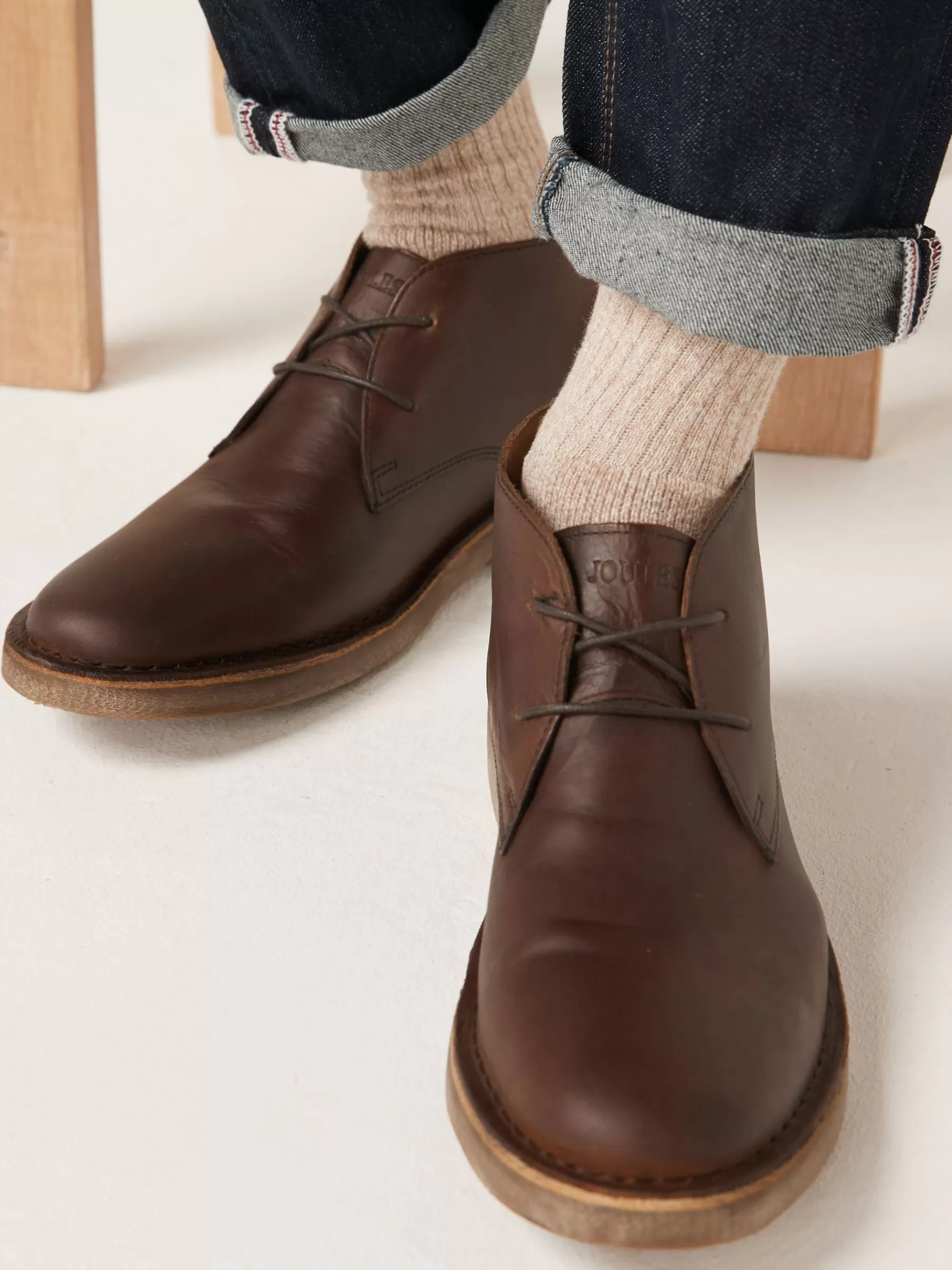 Joules Tan Brown Desert Boots TanBrown Sale