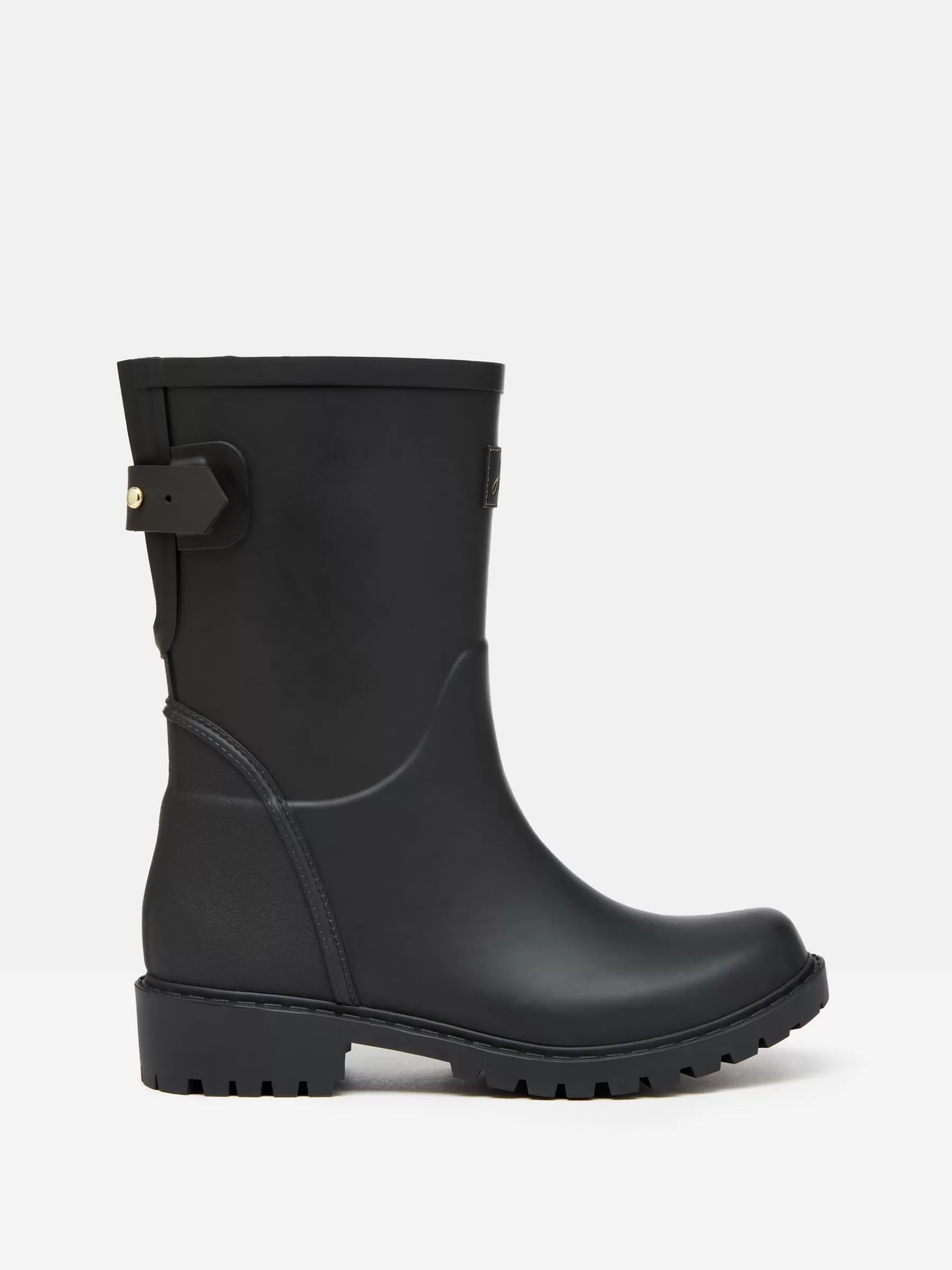 Joules Wistow Adjustable Mid Calf Wellies Black Best Sale