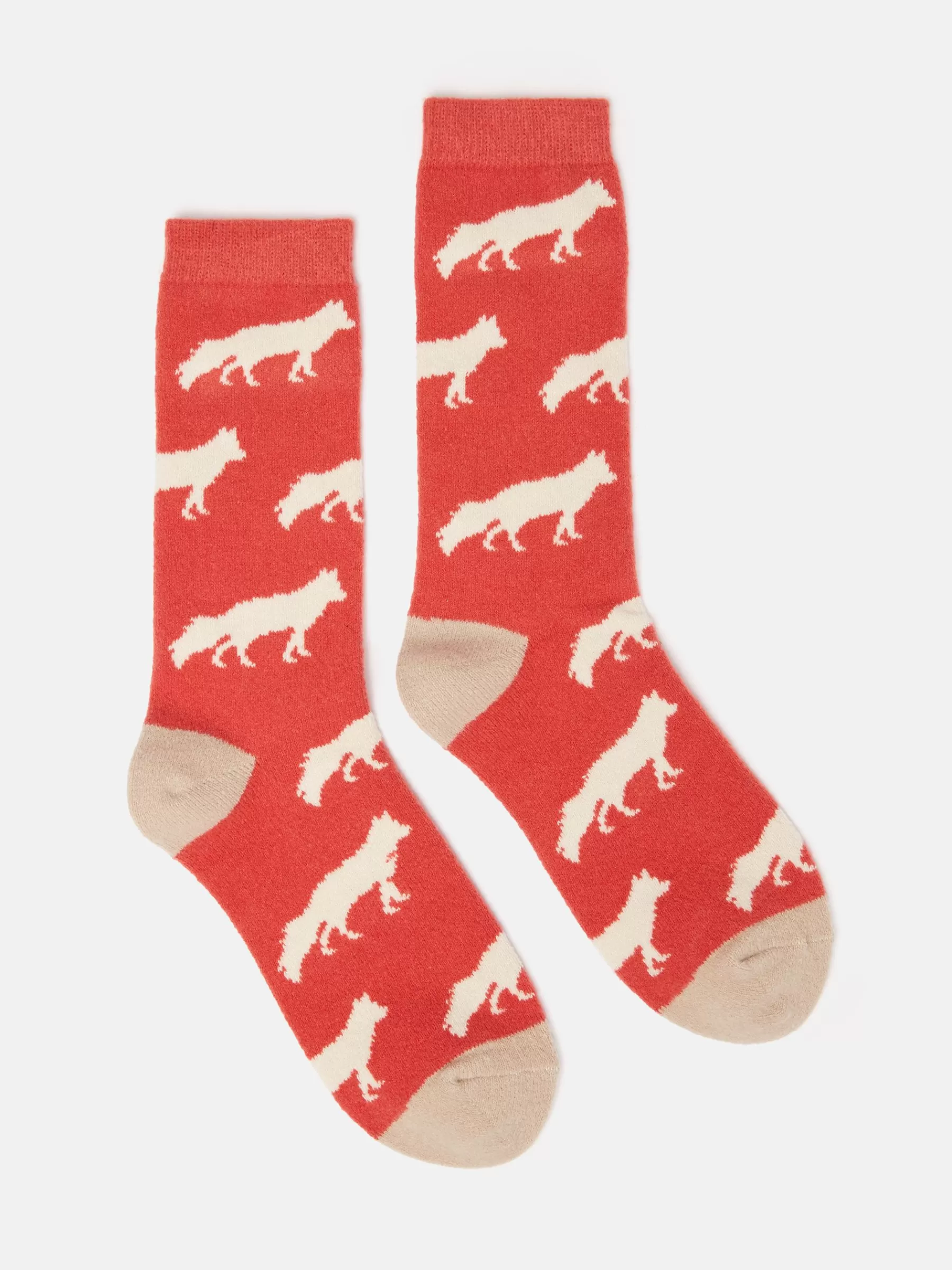 Joules Women's Amble Icon Socks (size 4-8) Red Cheap