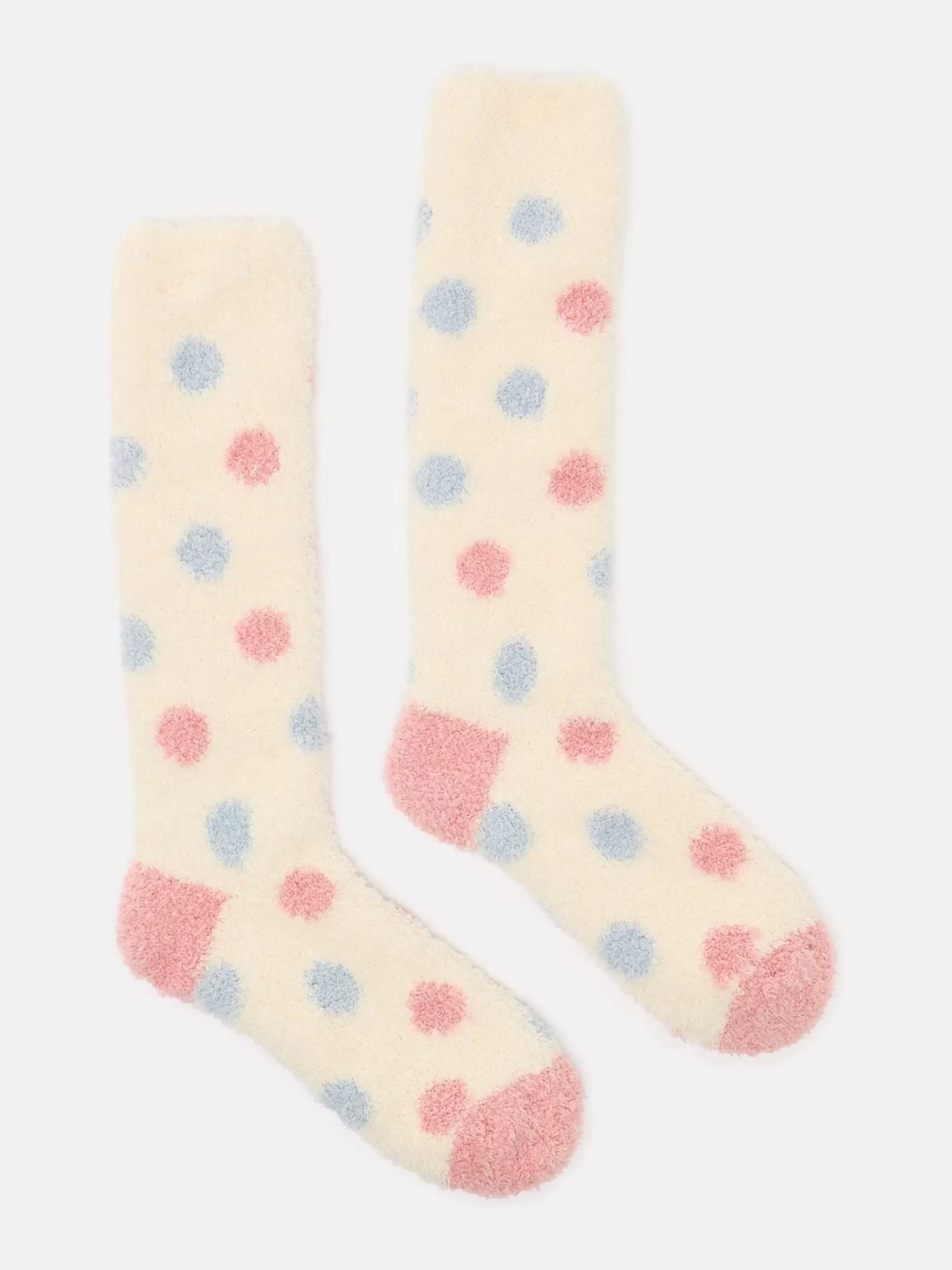 Joules Women's Fluffy Socks (size 4-8) Cream Cheap