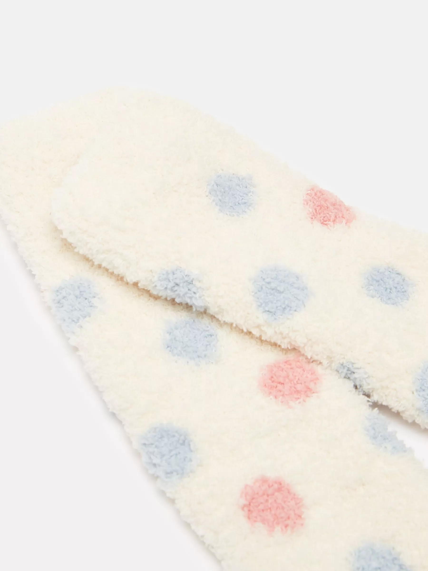 Joules Women's Fluffy Socks (size 4-8) Cream Cheap