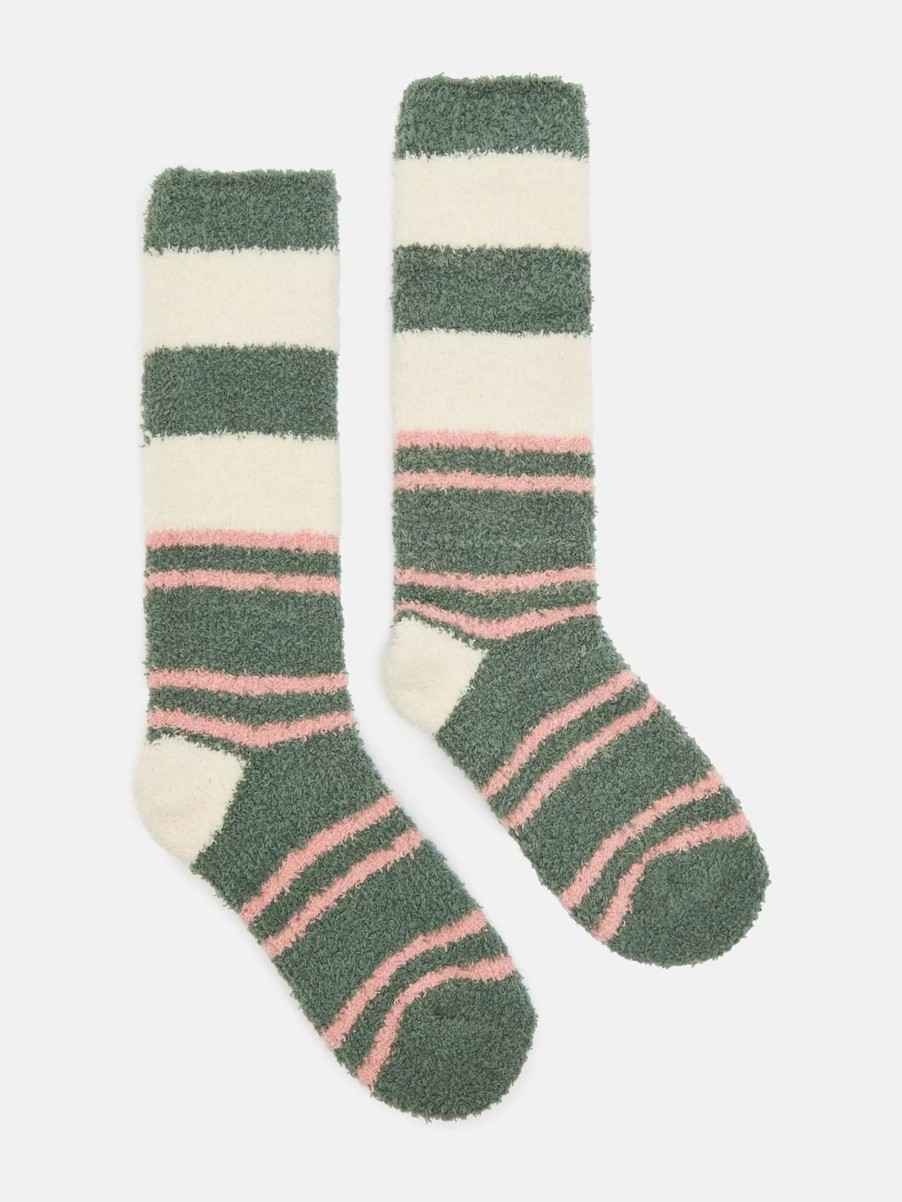 Joules Women's Fluffy Socks (size 4-8) Green Best