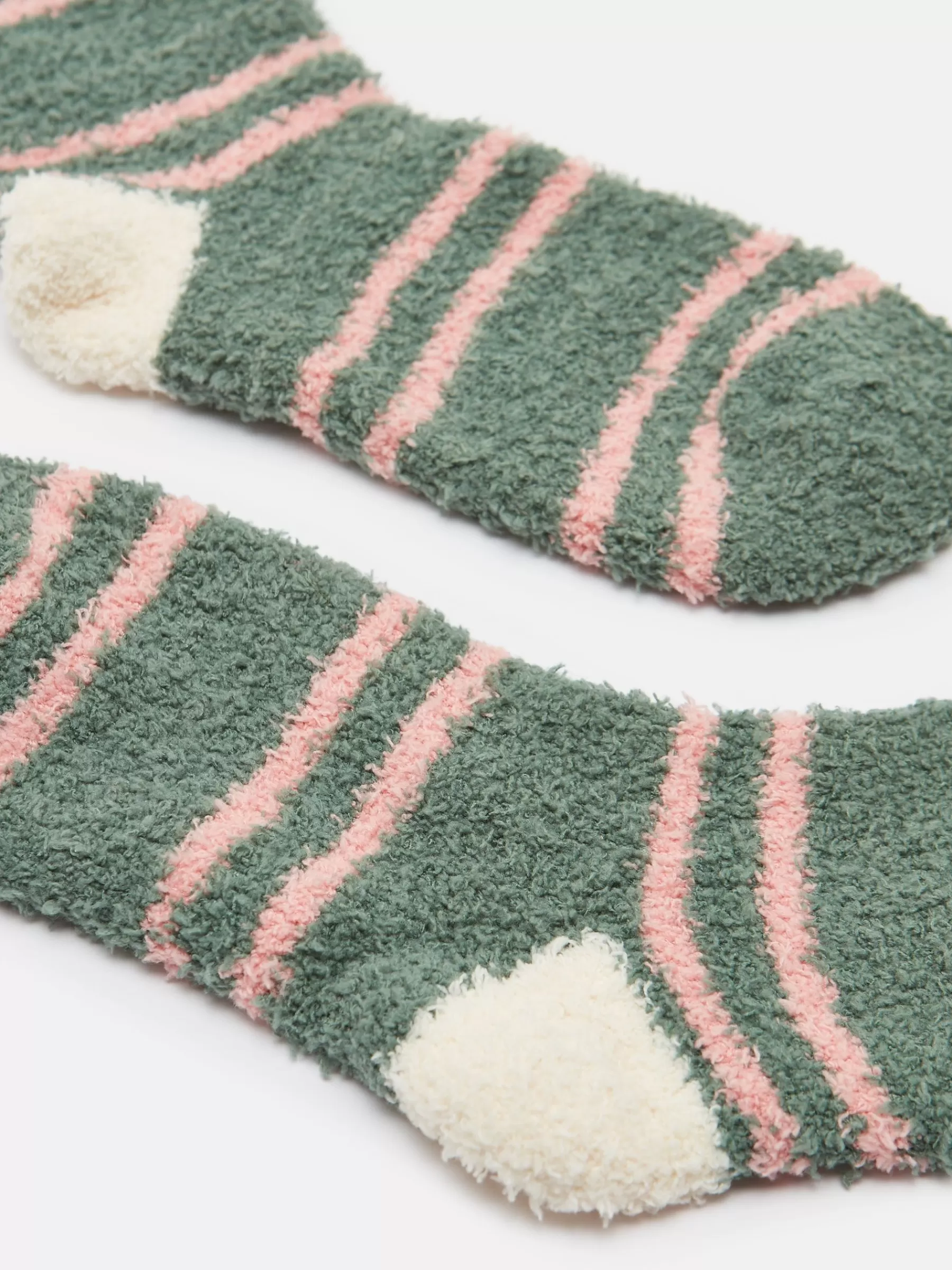 Joules Women's Fluffy Socks (size 4-8) Green Best