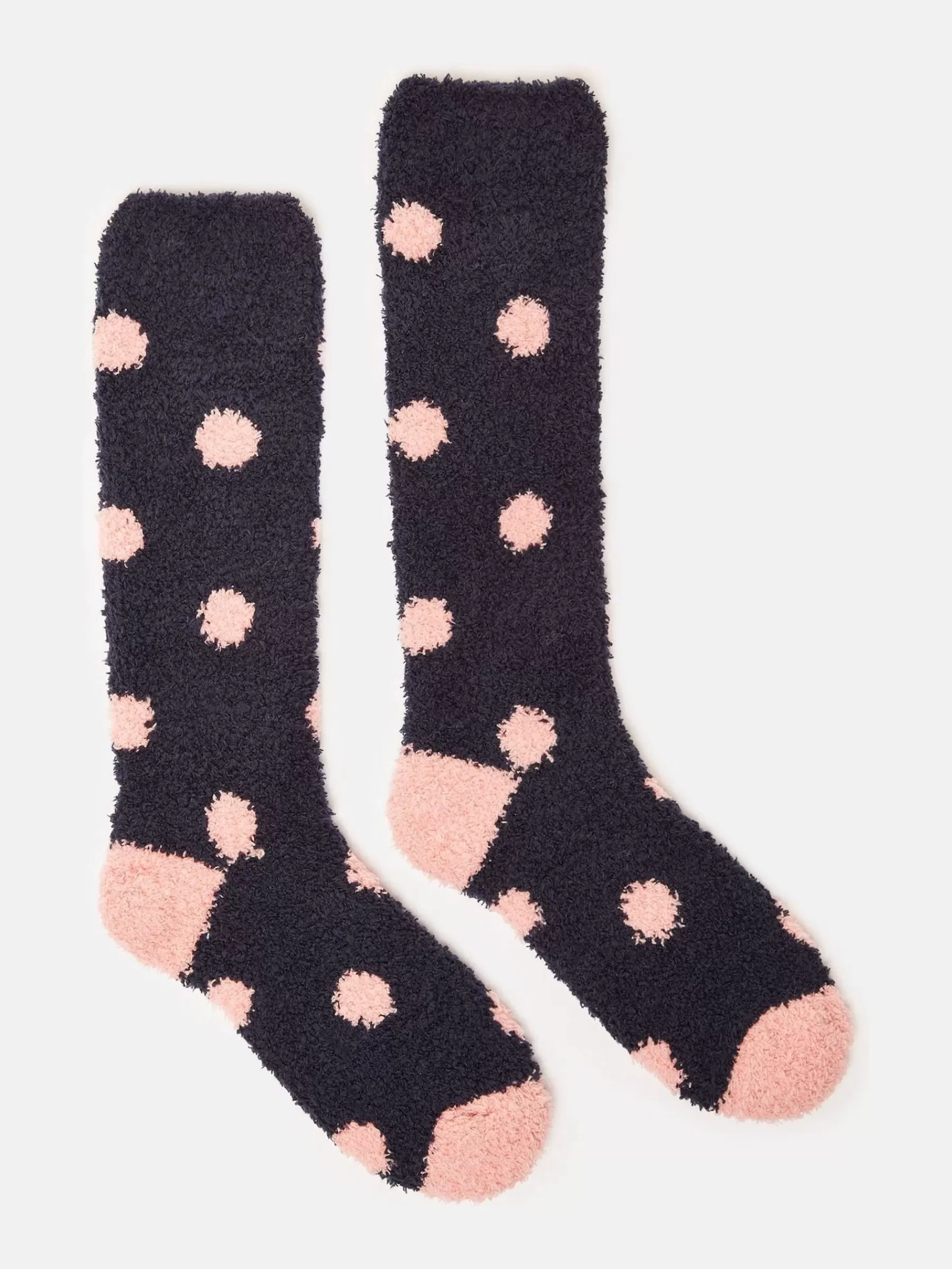 Joules Women's Fluffy Socks (size 4-8) Pink Cheap