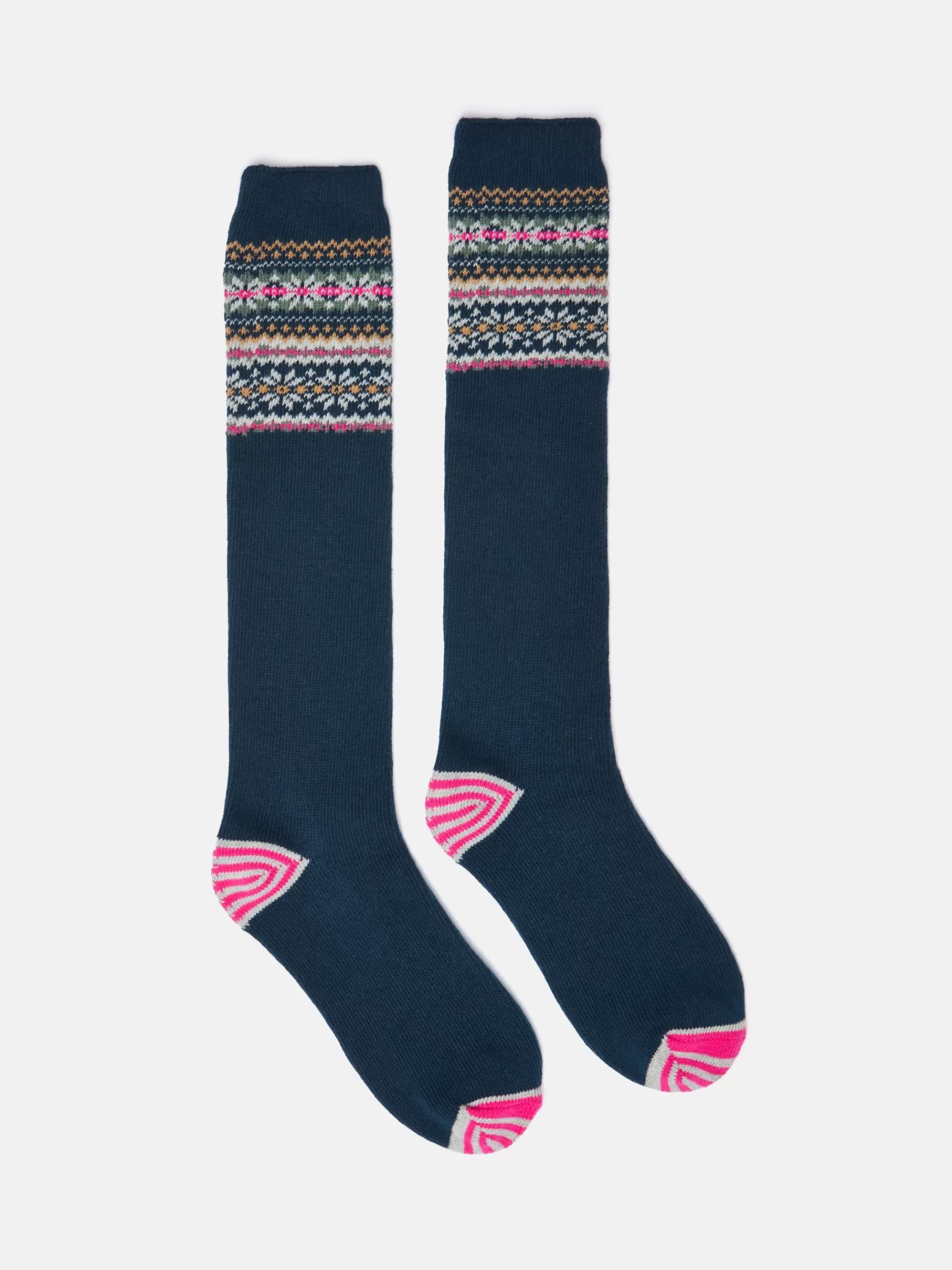 Joules Women's Wader Welly Socks (size 4-8) Blue Online